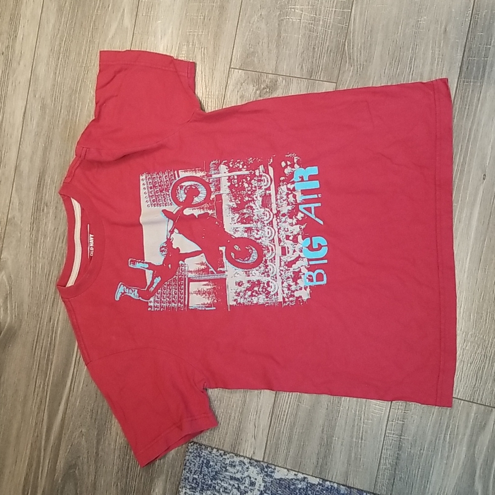 Old Navy 100% cotton Big Air boys sz large (10-12) tshirt